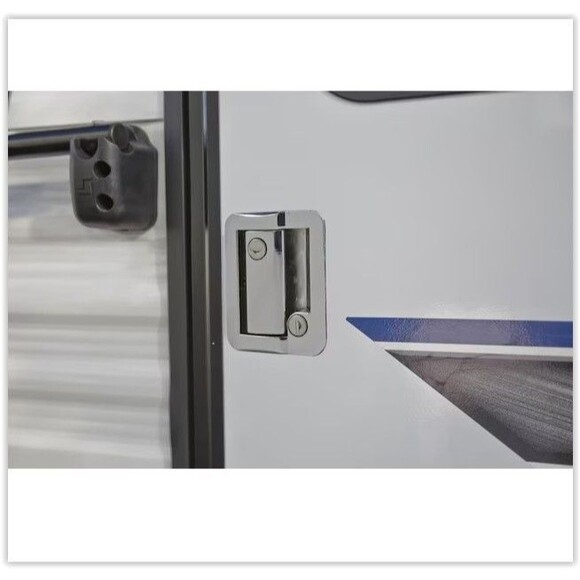 Road & Home RVP165 RV Entry Deadbolt Lock Chrome Plated 1 Pack with Keys -NEW - Picture 7 of 16